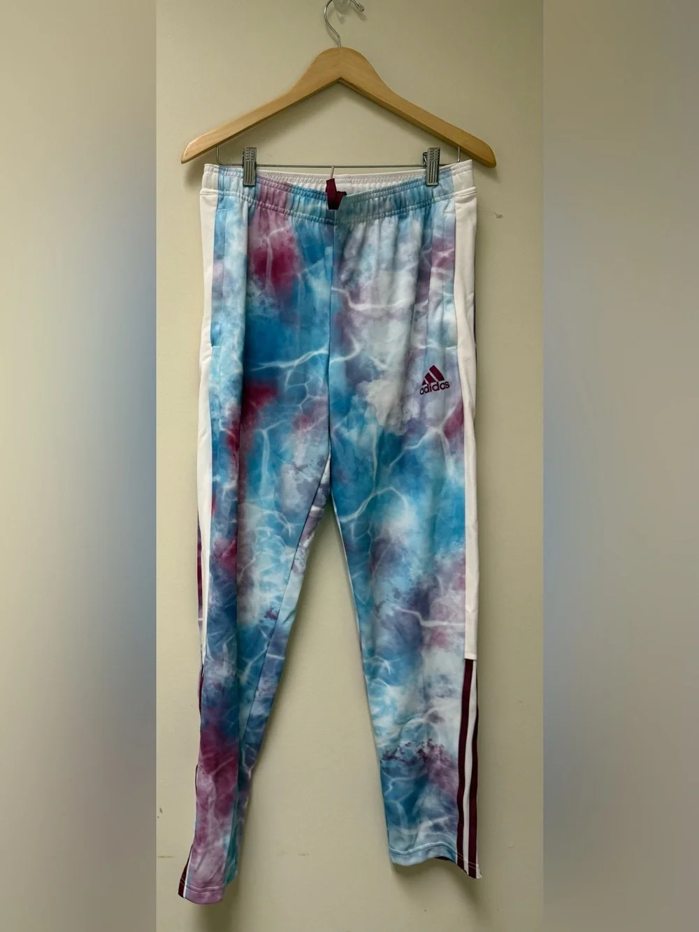 NwOt🟢 Adidas Tiro 21 Track Pants Soccer Futbol Tie Dye 🟣